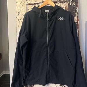 Kappa Hooded windbreaker Campio “Champion” jacket. Men’s size XXL vintage.